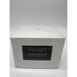 Aurarius Gold Elements Royal "White Pearl" Facial Peeling Mask New In Box